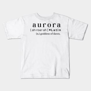 Aurora Kids T-Shirt